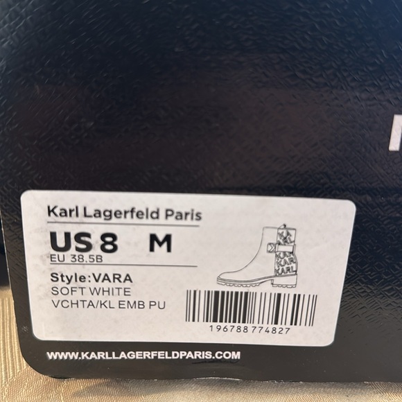 Karl Lagerfeld Paris Vara Bootie. Ladies 8 - Picture 14 of 15